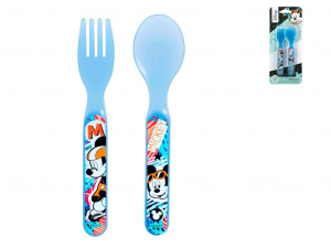 Confezione Cucchiaio E Forchetta Mickey Urban Disney Lulaby