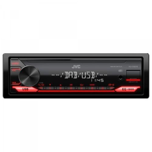 Autoradio FM|DAB+ KD X182DB Black e Red 4 x 50w