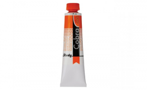 266 cobra study 40ml colore a olio idrosolubile arancio permanente