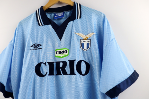 1996-97 Lazio Maglia Umbro Cirio Home XL - Nuova