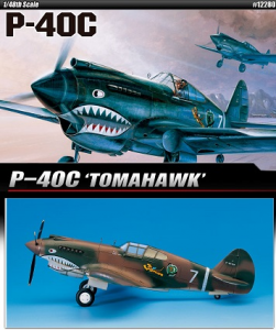 1/48 P-40C TOMAHAWK (AC2182)