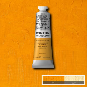 109 winton oil colour 200 ml giallo cadmio chiaro