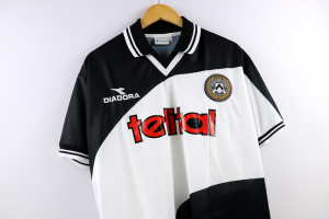 1998-99 Udinese Maglia Coppa Uefa Diadora Telital XL - Nuova