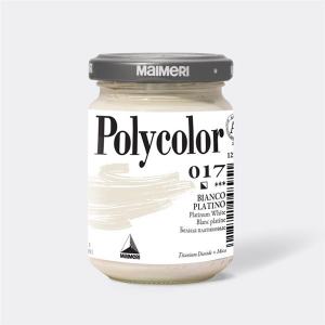 017  polycolor maimeri 140ml argento