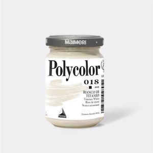018  polycolor maimeri 140ml bianco titanio