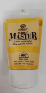 05 acrilic master 120 ml giallo medio