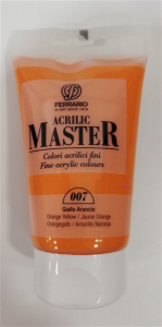 07 acrilic master 120 ml giallo arancio