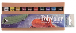 polycolor set 10 colori 20 ml