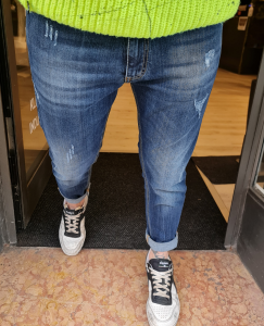 Jeans v2 tasca scozzese 