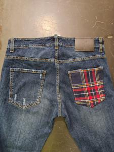 Jeans v2 tasca scozzese 
