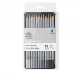 W&N Graphite pencil Soft X12 set