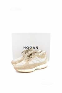Zapatos Hombre Hogan Color Arena / Cuerda Talla.41 (7)