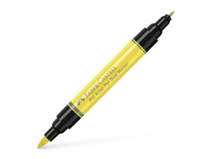 104 pitt artist pen dual markers pennarello a china doppia punta giallo chiaro
