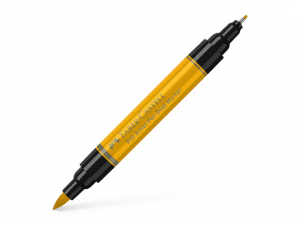 109 pitt artist pen dual markers pennarello a china doppia punta giallo cromo scuro