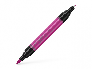 125 pitt artist pen dual markers pennarello a china doppia punta rosa porpora medio