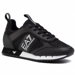 Emporio Armani Sneakers EA7 BLK & WHI