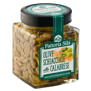 Olive Verdi Schiacciate alla Calabrese da 280 gr - Fattoria Sila