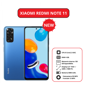 XIAOMI REDMI NOTE 11 NFC 4+128 6,43