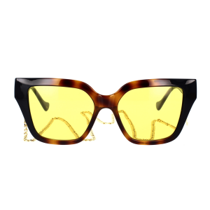 Gucci-Sonnenbrille mit Kette GG1023S 004