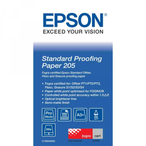 EPSON Standard Proofing Paper, formato A3+ (100 fogli) FOGRA