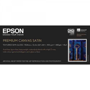Premium Canvas Satin, in rotoli da 152, 40cm x 12, 19m