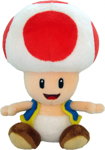 Super Mario - Toad Peluche 17 cm 