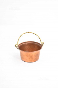 Pan Mini In Copper 8x4.5 Cm