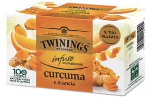 Infuso curcuma&arancia Twinings - confezione da 20 filtri