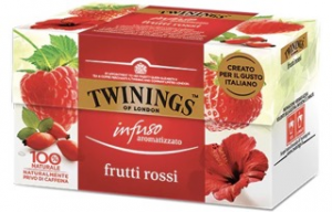 Infuso ai frutti rossi Twinings - confezione da 20 filtri