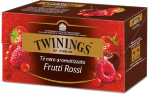 The nero fruttato ai frutti rossi Twinings - confezione da 20 filtri