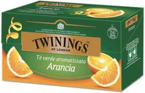 The verde arancia Twinings - confezione da 25 filtri