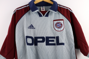 1998-99 Bayern Monaco Maglia Adidas Champions League L - Nuova