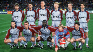 1998-99 Bayern Monaco Maglia Adidas Champions League L - Nuova