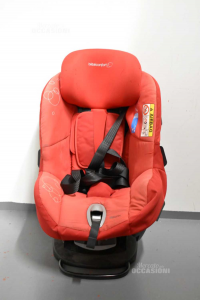 Asiento De Coche Auto Rojo Bebé Comodidad Con Sistema Isofix