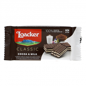 Classic Cocoa&milk Loacker - Confezione da 135g