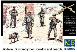 Modern US infantrymen