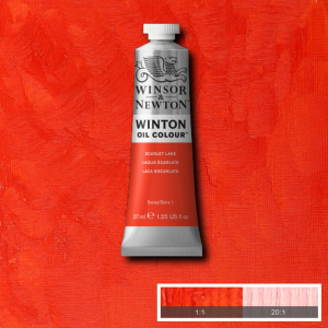 Scarlet lake Winton Oil Colour 37 ml