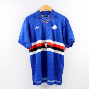 1996-97 Sampdoria Maglia Asics Home XL - Nuova