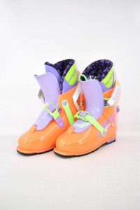 Ski Boots Sanmarco Orange And Purple Size 27.5- 30 New