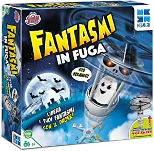 Grandi Giochi-Fantasmi in Fuga-Gioco da Tavolo con Drone all'Interno della confezione-MB678581, 3760046785817