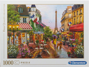 Clementoni - Puzzle Flores en Paris 1000pzs