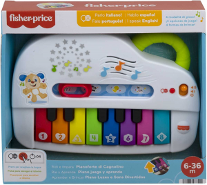 Fisher-Price - Pianoforte di Cagnolino Ridi & Impara Edizione 