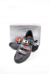 Zapatos De Bicicleta Sidi Genio 4 Negro Nuevo Talla 42