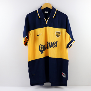 1998-99 Boca Juniors Maglia Quilmes Nike XL - Nuova