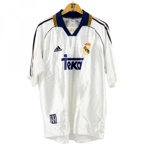 1998-00 Real Madrid Maglia Adidas Teka L - Nuova