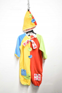 Dress Of Carnival Boy / By Clown 2 Years Comogiochi