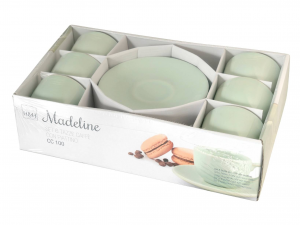 Set tazze da caffè Madeline 100 cc