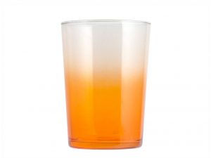 Confezione 6 Bicchieri In Vetro Colori Sfumati Assortiti Cl