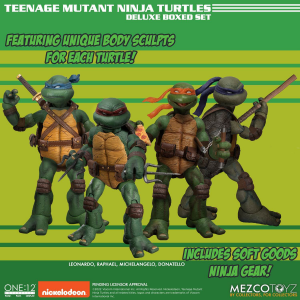 *PREORDER* Teenage Mutant Ninja Turtles XL One:12 Collective: DELUXE BOX SET by Mezco