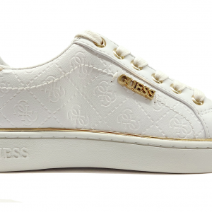 Sneakers bianche logate Guess